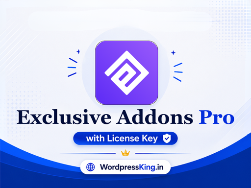 Exclusive Addons for Elementor Pro With Licence Key