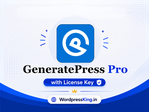 WordPressKing GeneratePress Premium With Licence Key