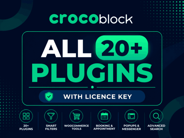Jet CrocoBlock All 20 Plugins With Licence Key