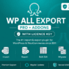 WP All Export Pro + Addons With Licence Key