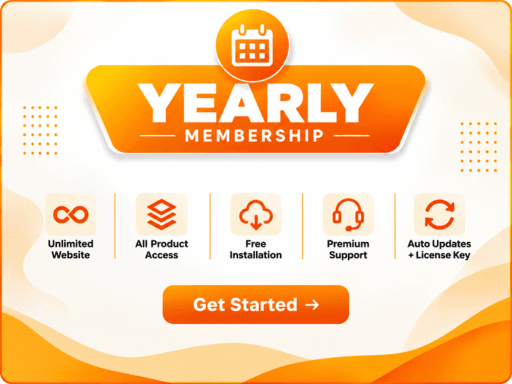 Yearly Memberhsip of WordPressKing